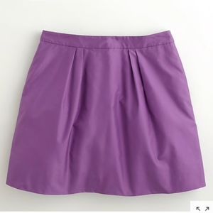 J crew mini taffeta mini